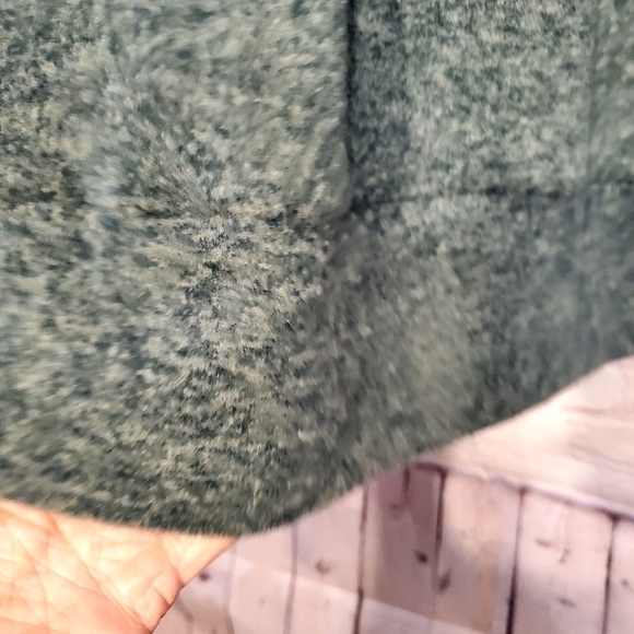 ZENANA GREEN FLEECE DOLMAN SLEEVE BOXY COMFY SWEATSHIRT - Picture 5 of 9